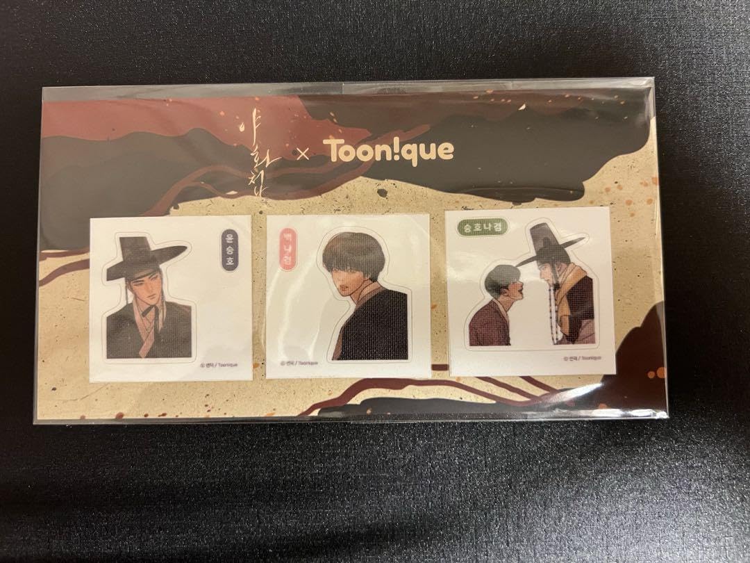 Amazon.co.jp: 韓国 BL Lezhin 夜画帳 toonique コラボカフェ 特典